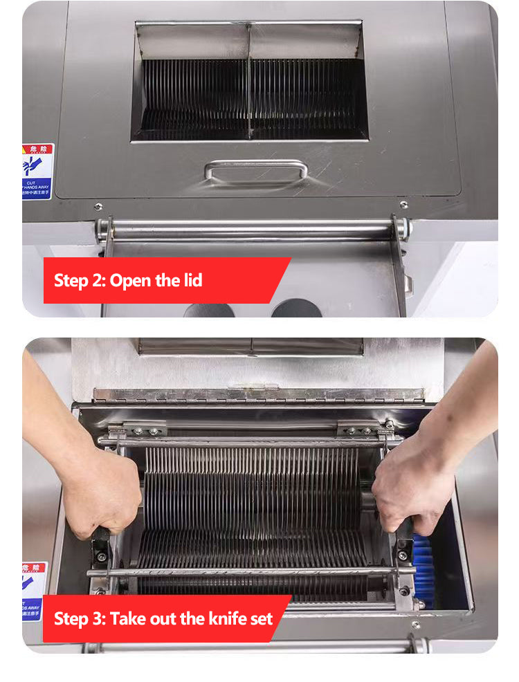 Commercial Electric Meat Cutting Machine — Slice, Shred & Dice