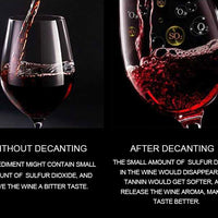 Electric Wine Aerator &amp; Dispenser with Cooling Cup image preview