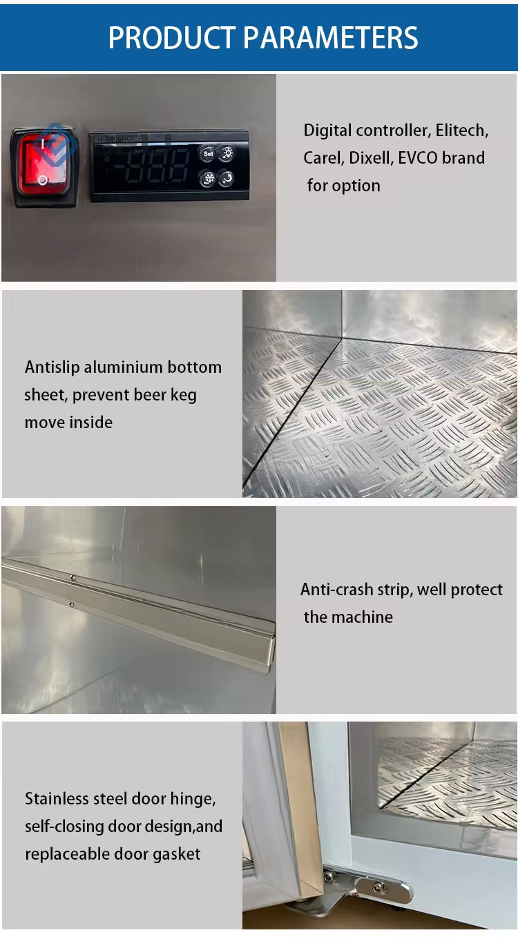 Commercial Draft Beer Kegerator — Undercounter Back Bar Cooler