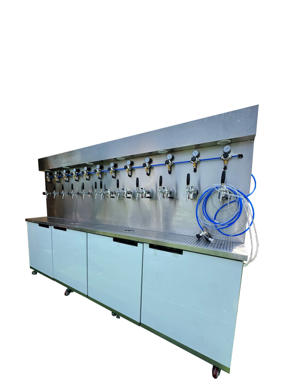 Commercial Draft Beer Dispenser — Stainless Steel Bar Station