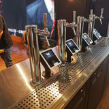 Self-Serve Beer Tap Mobile Counter — Kegerator Bar Station