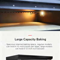 Commercial Deck Pizza Oven — Electric &amp; Gas, Stone Base image preview