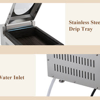 Commercial Electric Dumpling Fryer — Automatic Gyoza &amp; Potsticker Cooker image preview