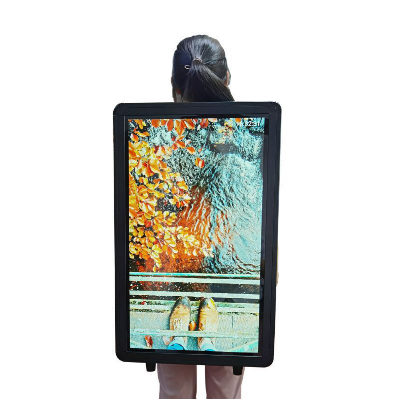 Portable Backpack LED Billboard — Double-Sided Light Box