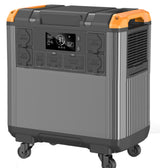 Portable Solar Power Station — 3000W, 5376Wh LiFePO4