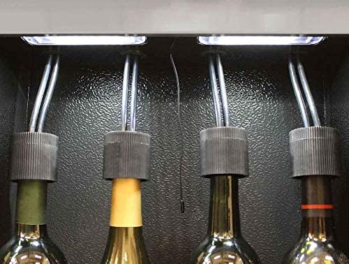 8-Bottle Wine Dispenser with Refrigeration and Nitrogen Preservation