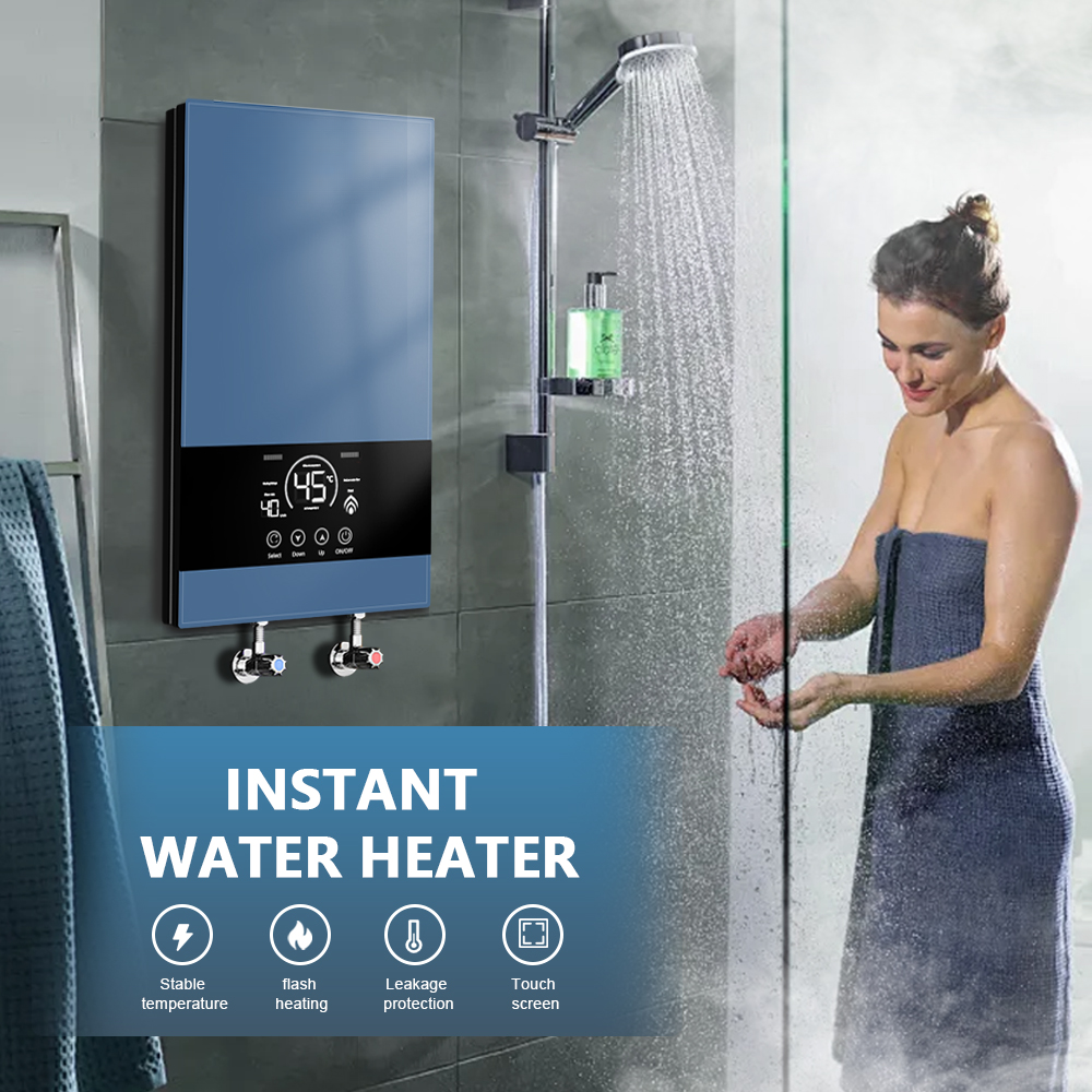 Tankless Electric Instant Water Heater — 8500 W, Touch Control