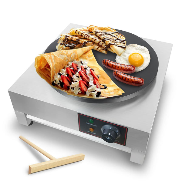 Commercial Electric Crepe Maker — Single Plate