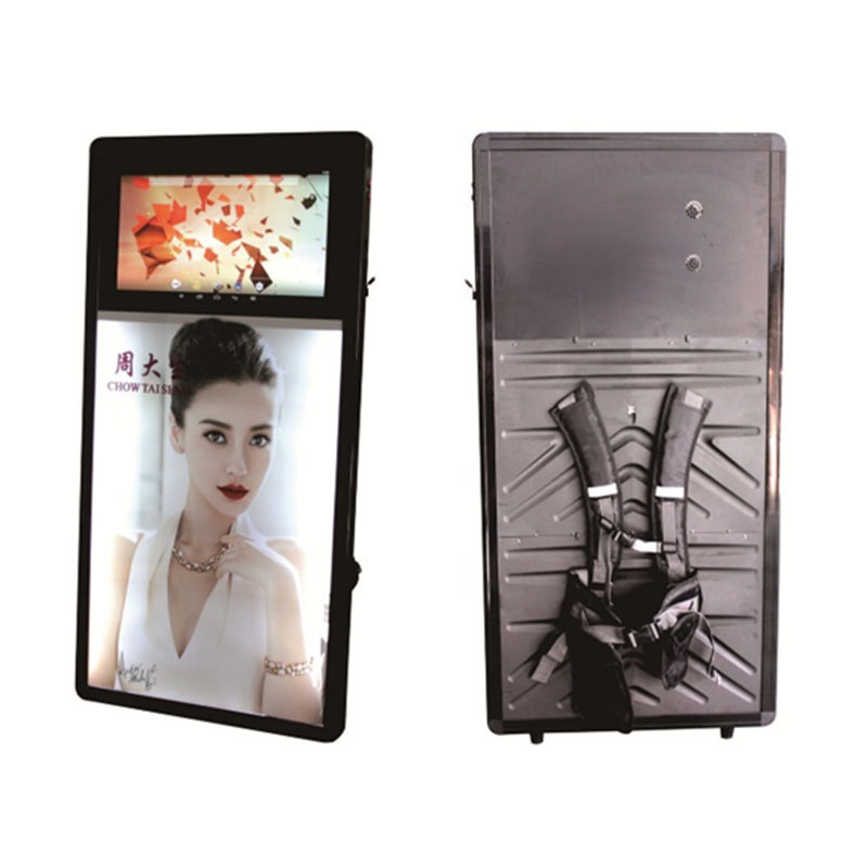 Portable Backpack LED Billboard — Double-Sided Light Box
