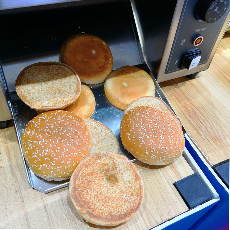 Commercial Conveyor Bun Toaster — Burger & Hot Dog
