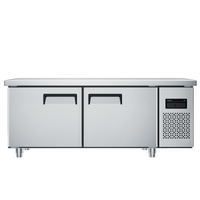 Commercial Undercounter Worktop Refrigerator &amp; Freezer — Stainless Steel image preview