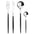 Stainless Steel Cutlery Set - 24 Pieces