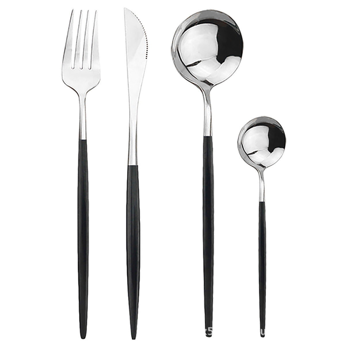 24-Piece Stainless Steel Cutlery Set