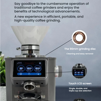 Commercial Flat Burr Espresso Grinder — 90mm, Dosing Control image preview