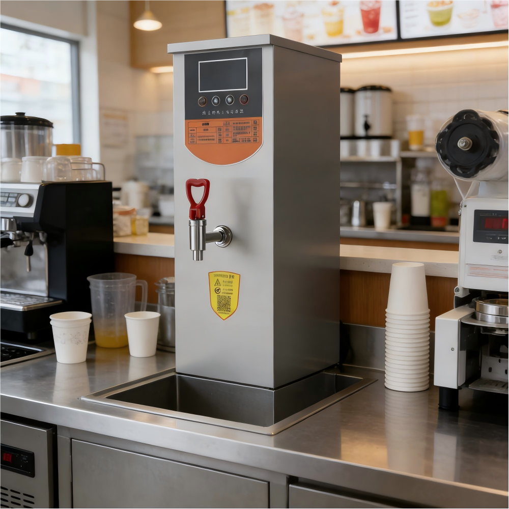 Commercial Countertop Water Boiler — Stepped Hot Water Dispenser
