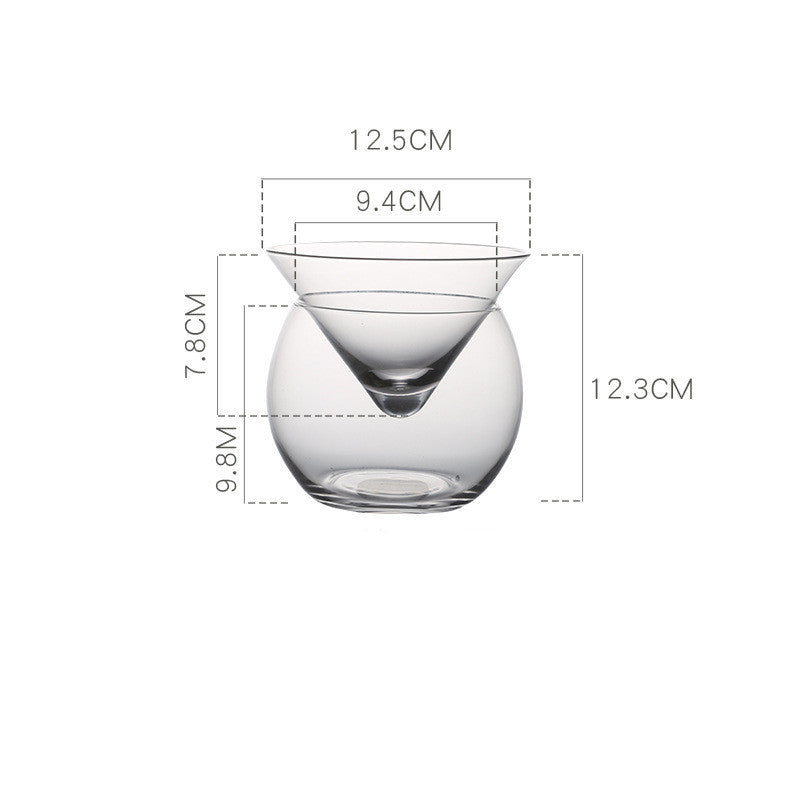 Molecular Cocktail Double Glass Set