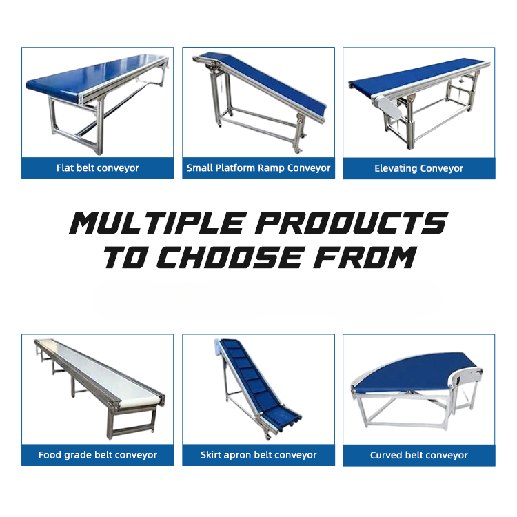 Food-Grade Stainless Steel Belt Conveyor — PU Belt Processing Line