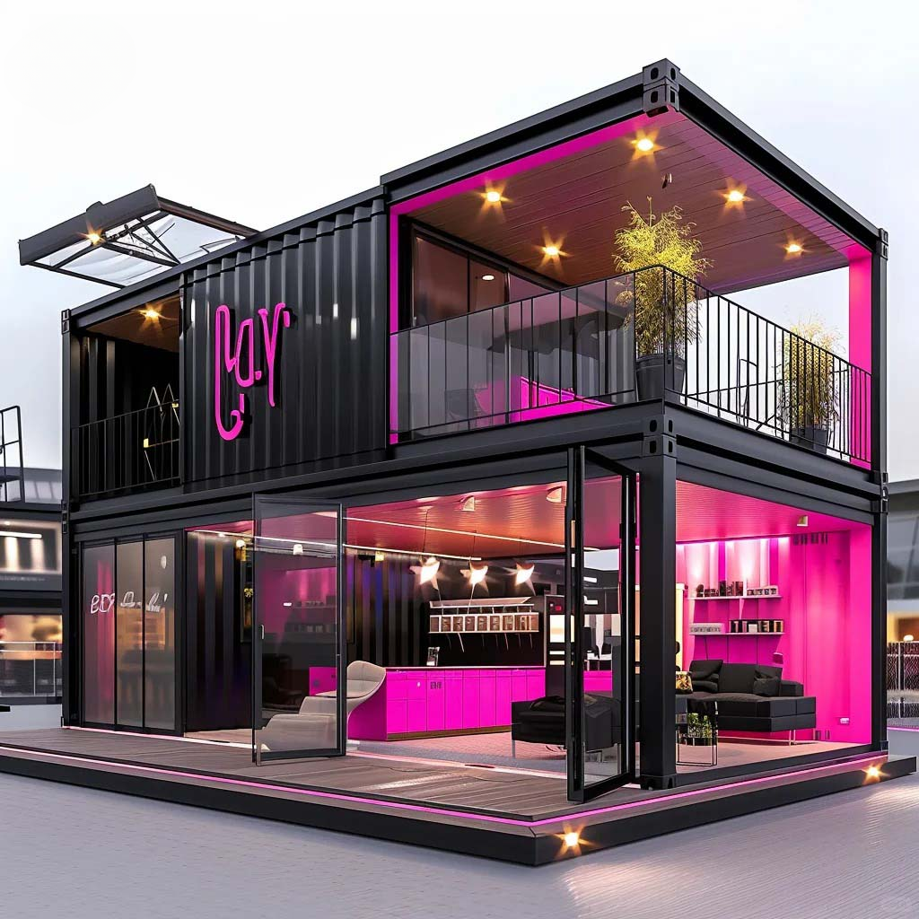 Modular Container House — Insulated Steel Prefab Cabin (20/40 ft)