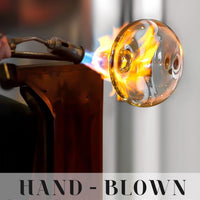 Hand-Blown Crystal Champagne Coupe Glass image preview