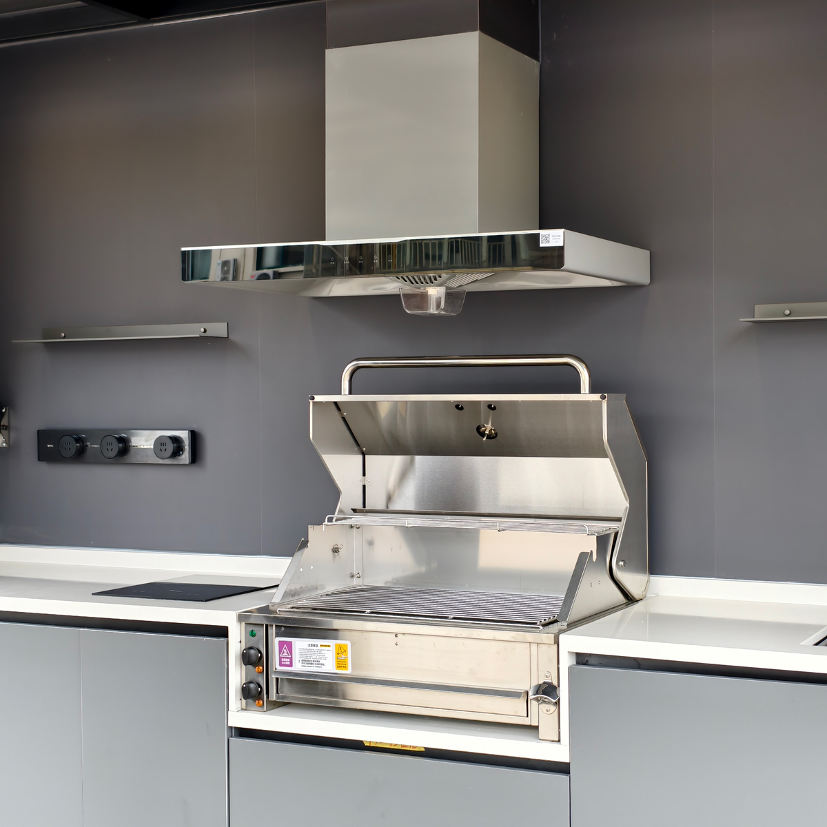 Modular Outdoor Kitchen — Aluminum BBQ Pod Unit