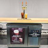 Commercial Nitro Cold Brew Coffee Dispenser with Built-In Nitrogenator