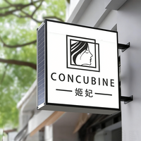 Solar-Powered LED Light Box — Outdoor Illuminated Sign image preview