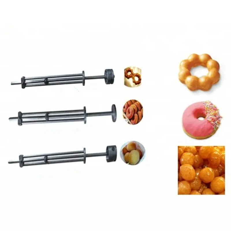 Commercial Electric Donut Making Machine — Countertop Fryer with 3 Molds