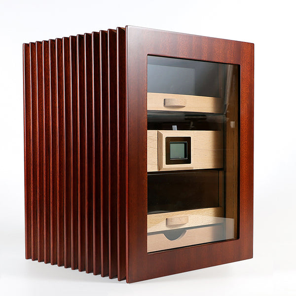 Armoire à cigares électronique — doublée de cèdre, humidité contrôlée