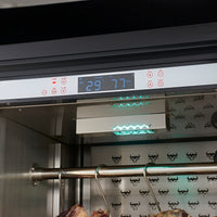 Commercial Dry Aging Refrigerator — Glass Door, Stainless Steel image preview