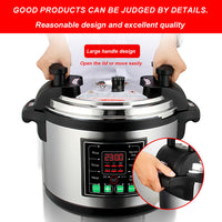 Commercial Electric Pressure Cooker — 33 L Industrial 11-in-1 image preview