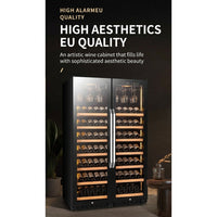 Constant-Temperature Double-Door Wine Cabinet with Built-In Ice Bar image preview