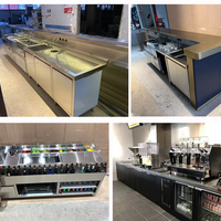 Custom Cocktail Bar Station — Refrigerated Underbar Workstation image preview