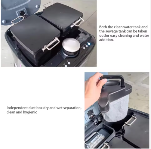 Autonomous Commercial Floor Scrubbing Robot — LiDAR Navigation, App-Controlled