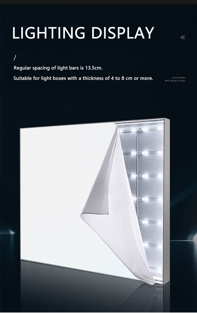 Solar LED Light Box — Outdoor Double-Sided Illuminated Sign