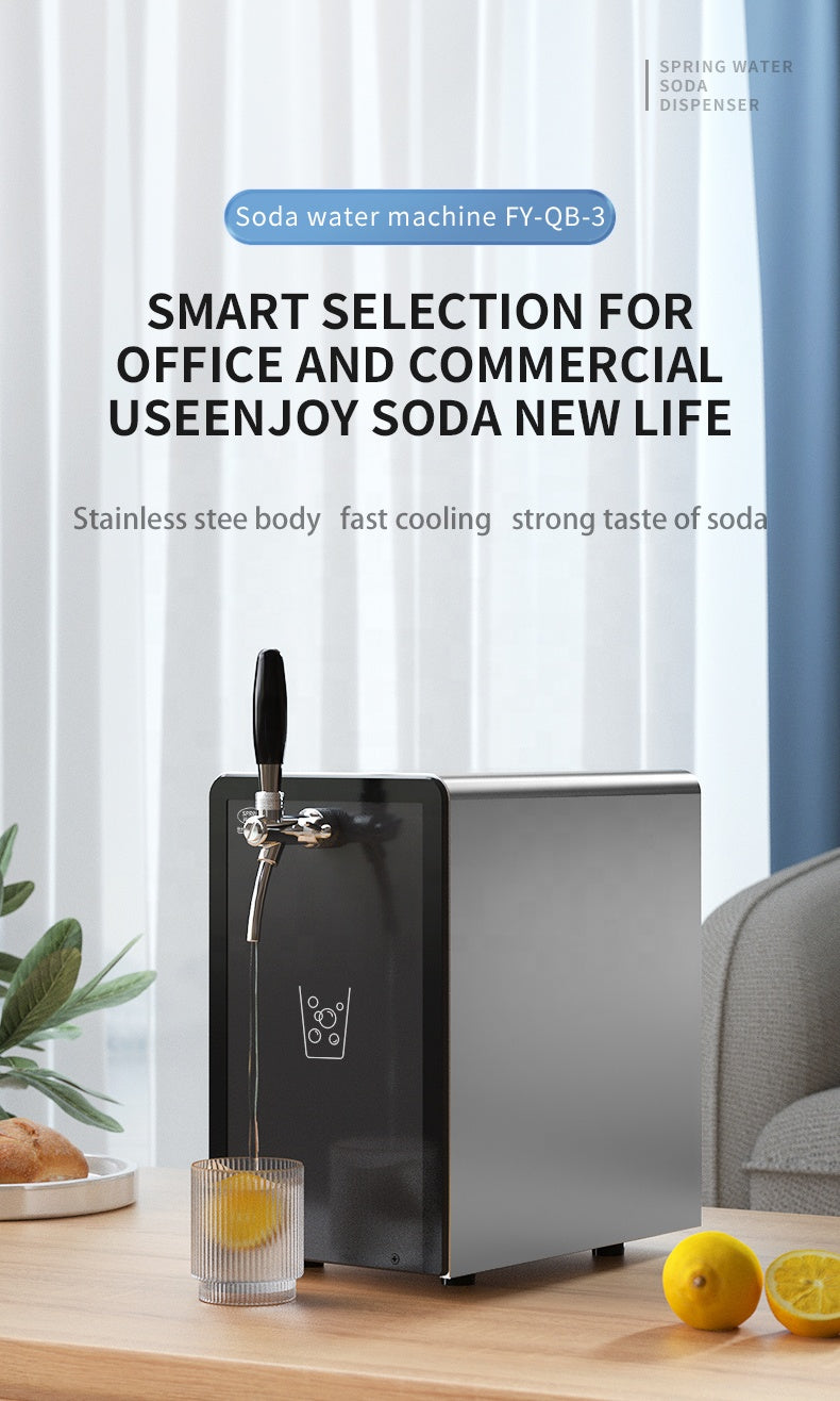 Commercial Countertop Soda Water Maker — 3L Tank