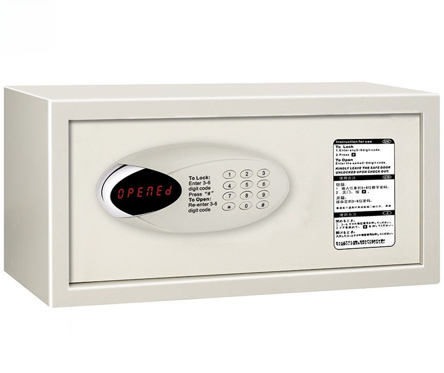 Fireproof Wall Safe with Electronic Lock — Hotel & Office