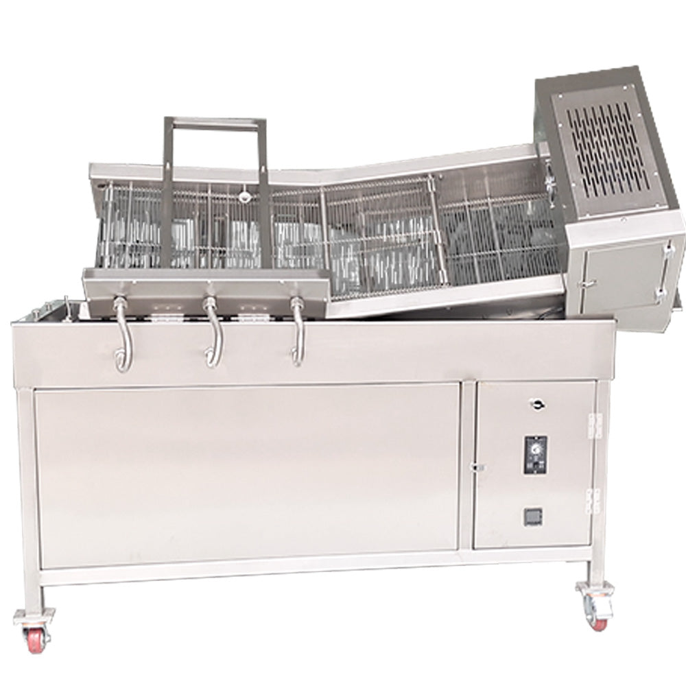 Automatic Bagel Boiling & Frying Machine — Electric