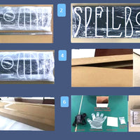 Ultra-Slim LED Light Box Sign — App-Controlled RGB, Wall-Mounted image preview