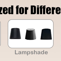 Cordless LED Table Lamp — Rechargeable Metal Dimmable image preview