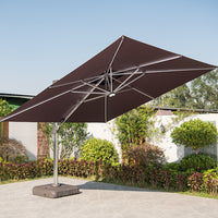 Cantilever Patio Umbrella — Aluminum LED Offset Parasol image preview