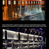 Commercial Draft Beer Dispenser — Air-Cooled Multi-Tap System image preview