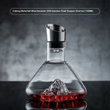 Waterfall Wine Decanter — Iceberg & Jinshan Collection