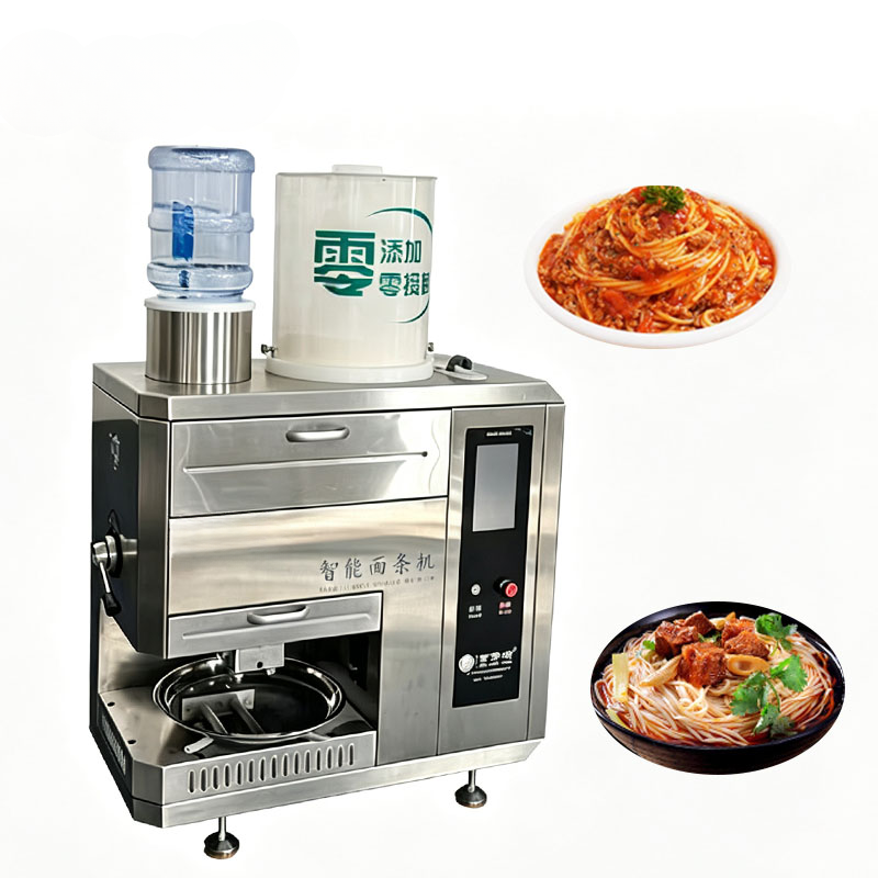 Commercial Automatic Fresh Noodle Machine — Stainless Steel