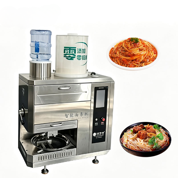 Commercial Automatic Fresh Noodle Machine — Stainless Steel