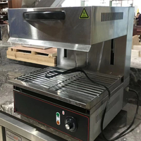 Commercial Electric Salamander Grill — Stainless Steel, Adjustable Lift image preview