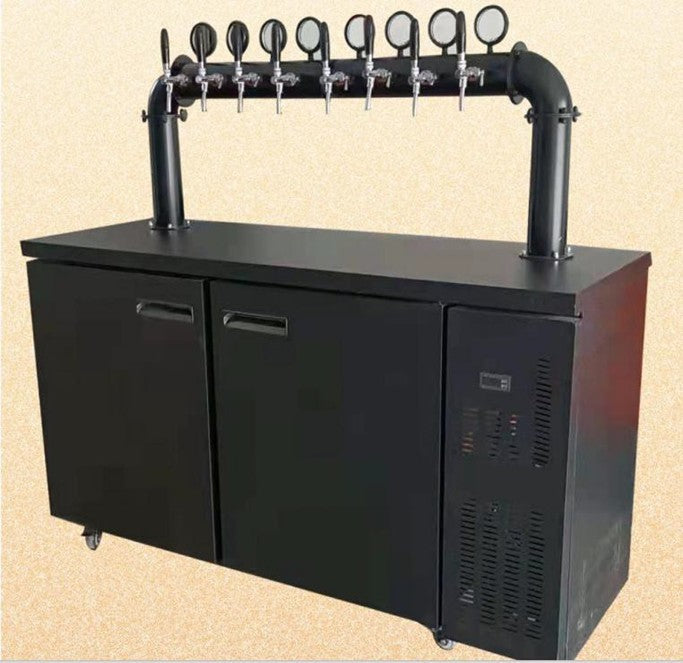 Commercial Draft Beer Kegerator (4, 6 & 8 Tap)