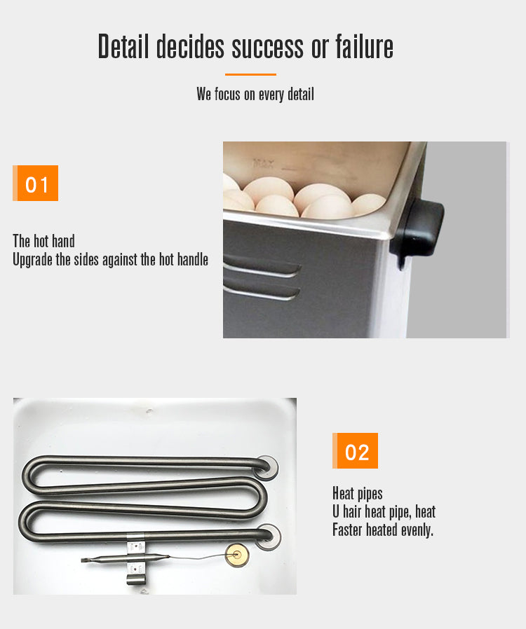 Commercial Hot Spring Egg Machine — Automatic Temperature Control