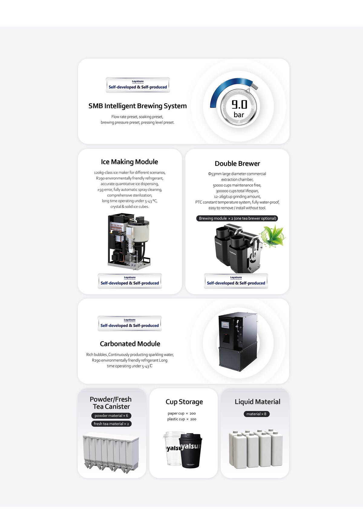 Multi-Drink Vending Machine — Coffee, Soda, Tea & Sparkling Water