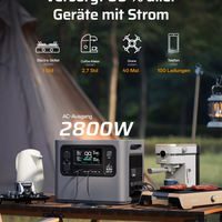 Portable Power Station — 2048–10240Wh LiFePO4 Solar Generator image preview