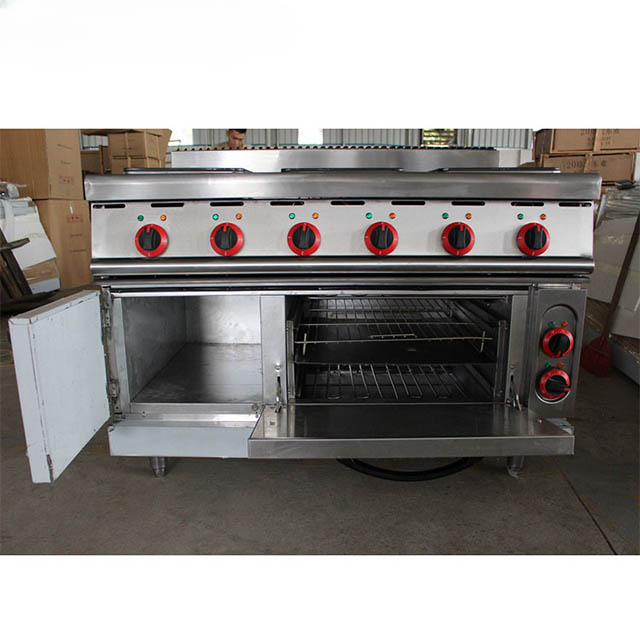 Electric 6-Burner Range with Oven